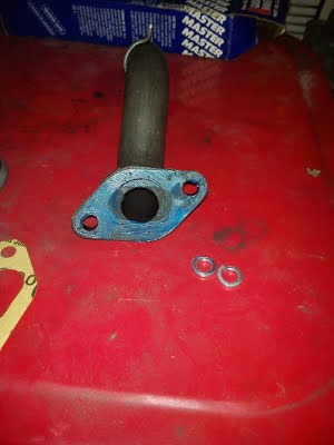 Vespa Motor Reassembly Intake Manifold