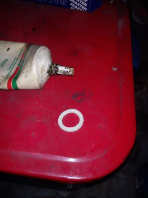 Vespa Motor Reassembly Felt Washer