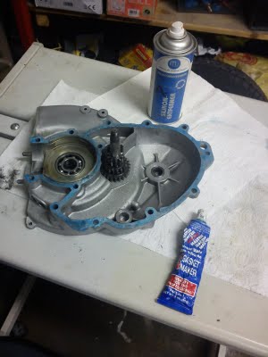 Vespa Motor Reassembly Housing