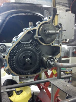 Vespa Motor Reassembly Housing