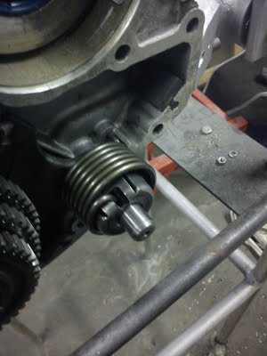 Vespa Motor Reassembly Kickstarter