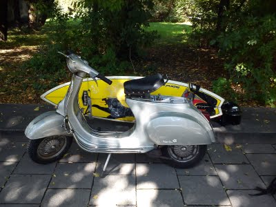 Vespa Surfboard Rack