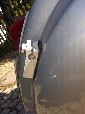 Vespa Surfboard Rack