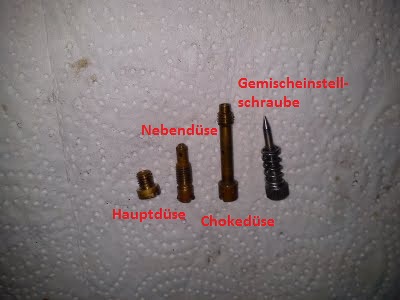 Vespa Carburetor Jets