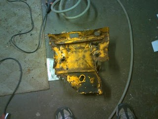 Vespa Cut Off Floorboard