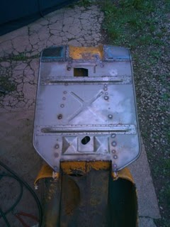 Vespa Welding Floorboard