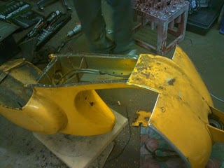 Vespa Cut Off Floorboard