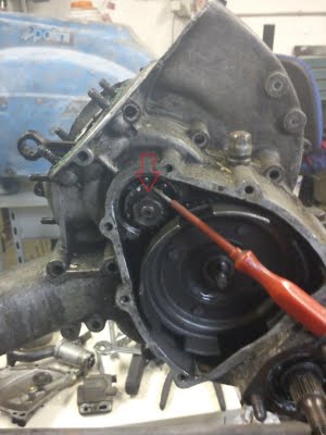 Vespa Motor Revision Remove Output Shaft