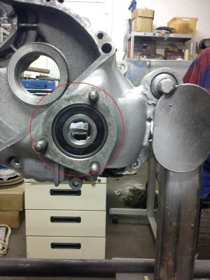 Vespa Motor Reassembly Bearings