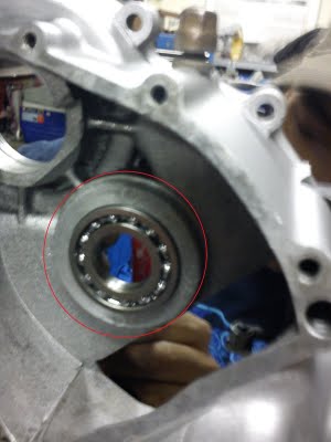 Vespa Motor Reassembly Bearings