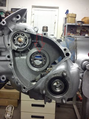 Vespa Motor Reassembly Bearings