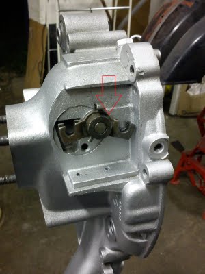 Vespa Motor Reassembly Shift Linkage
