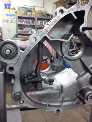 Vespa Motor Reassembly Shift Linkage