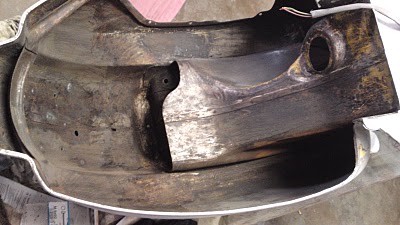 Vespa Radhaus entfetten